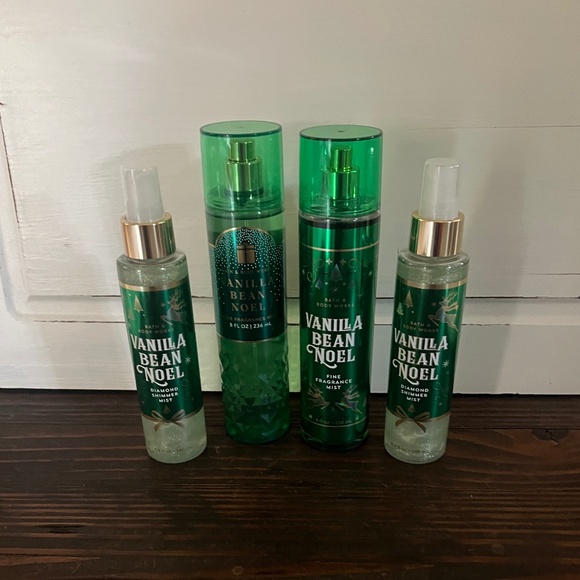 Bath & Body Works Other - Bath & Body Works-Vanilla Bean Noel Mist & Body Shimmer Spray set-2 -NWT LAST 1!